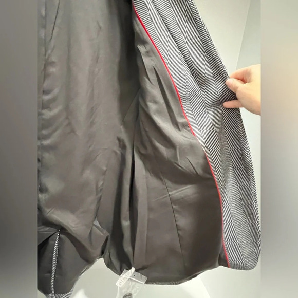 Talbots Women’s Aberdeen Classic Herringbone Blazer Size 12 new without tags - Picture 8 of 12